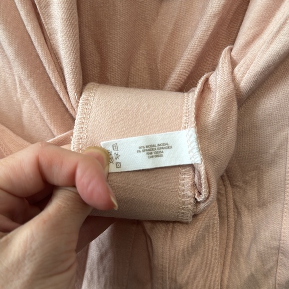 Skin Worldwide Fortune Jumpsuit In Putty Pink NWT Size 1 - Picture 10 of 11